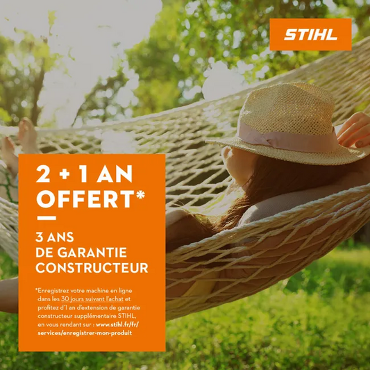 Tondeuse thermique STIHL RM253t, 127 cm³, l.51 cm