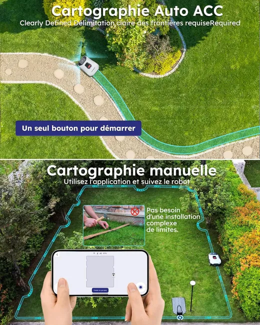 Tondeuse Robot ANTHBOT Genie600 sans Fil Périphérique - 900m²