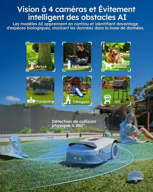 Tondeuse Robot ANTHBOT Genie600 sans Fil Périphérique - 900m²
