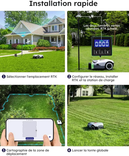 Tondeuse Robot ANTHBOT Genie600 sans Fil Périphérique - 900m²